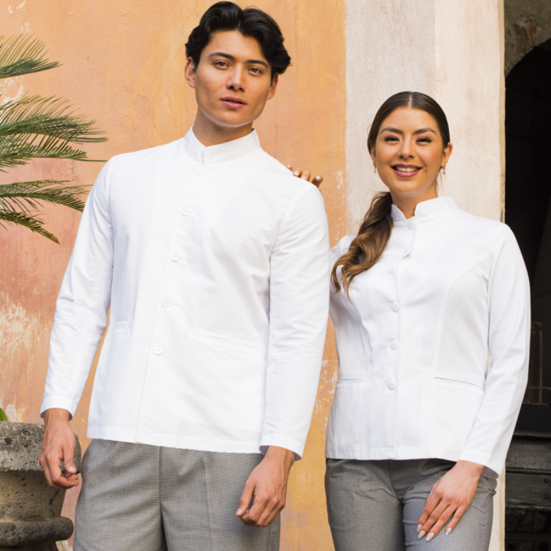 filipina chef uniforme restaurante langiani